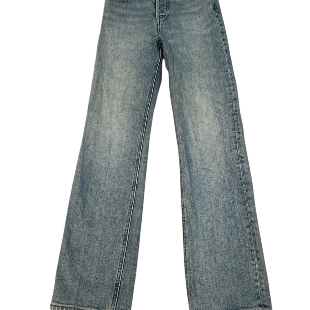 Denim Forum from Aritzia- the arlo high rise straight